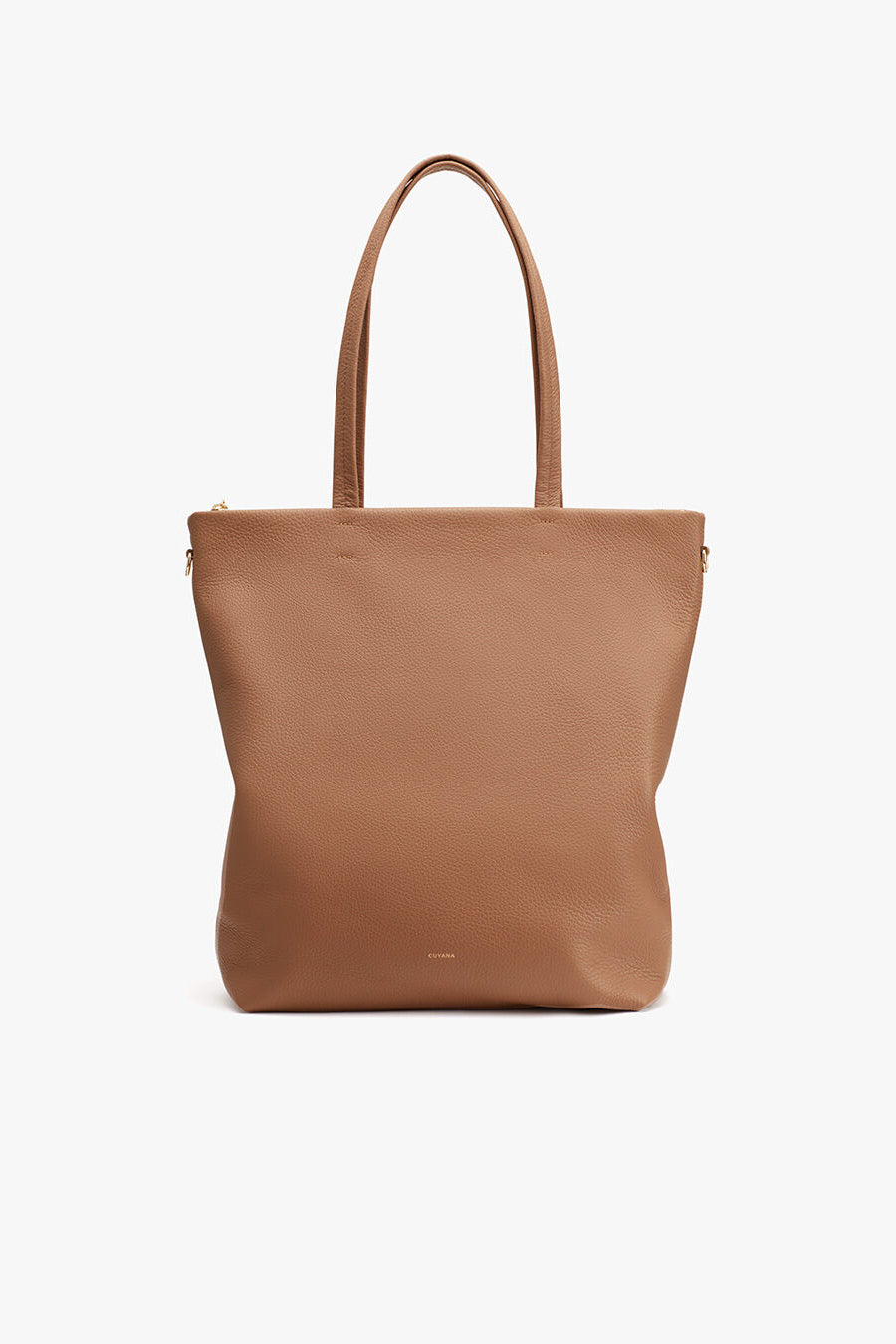 Tall Easy Zipper Tote Caramel / One Size