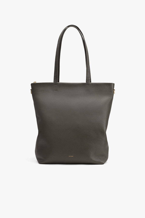Tall Easy Zipper Tote Dark Olive / One Size