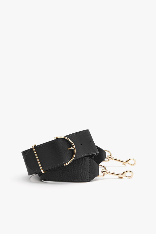 Adjustable Wide Strap Black / One Size