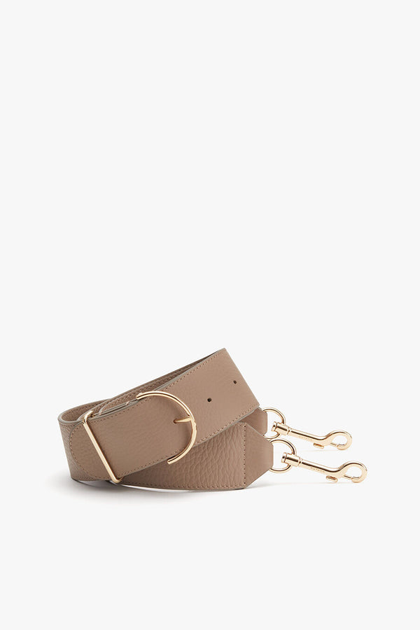 Adjustable Wide Strap Cappuccino / One Size