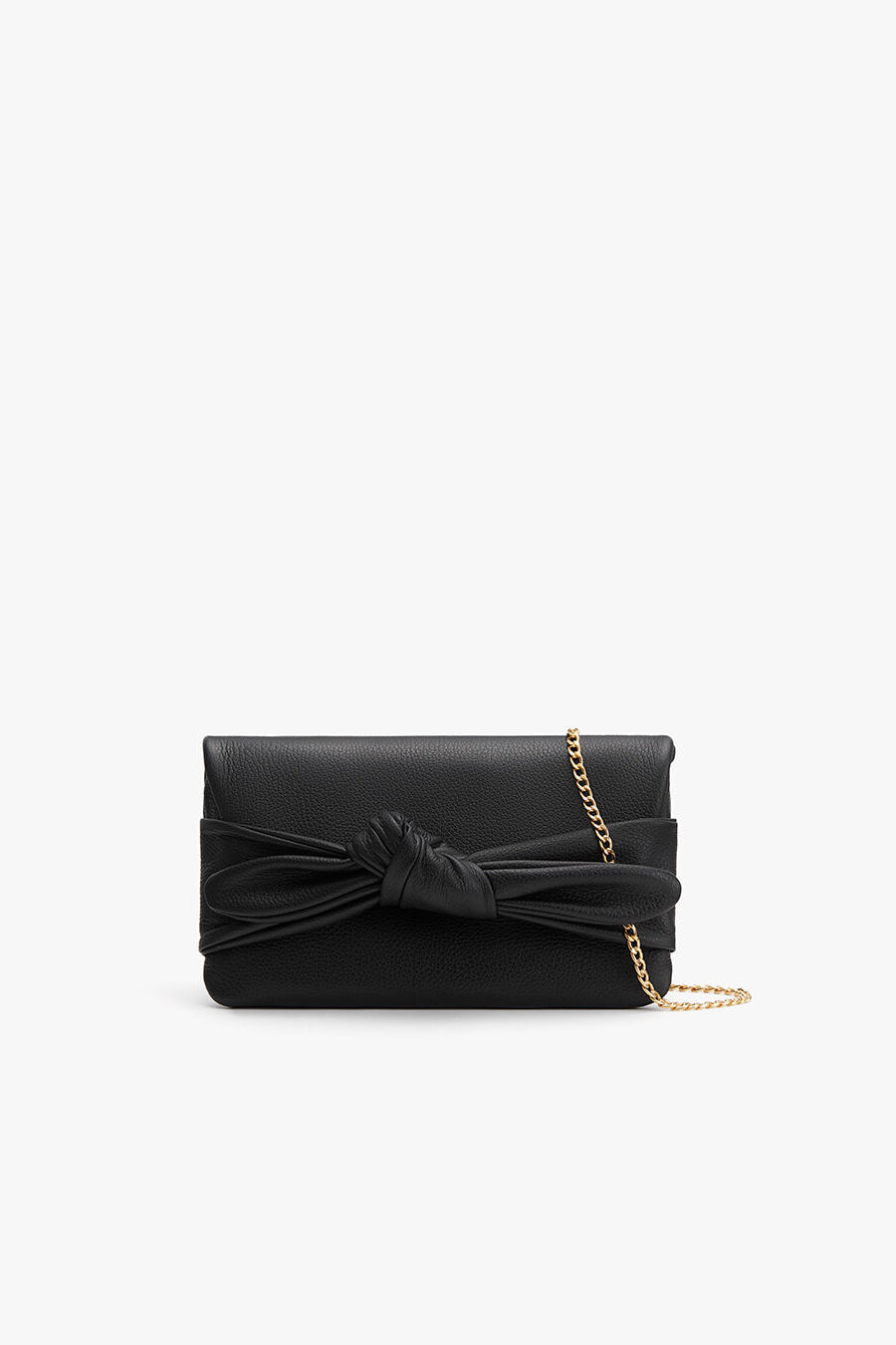 Bow Clutch Black / One Size