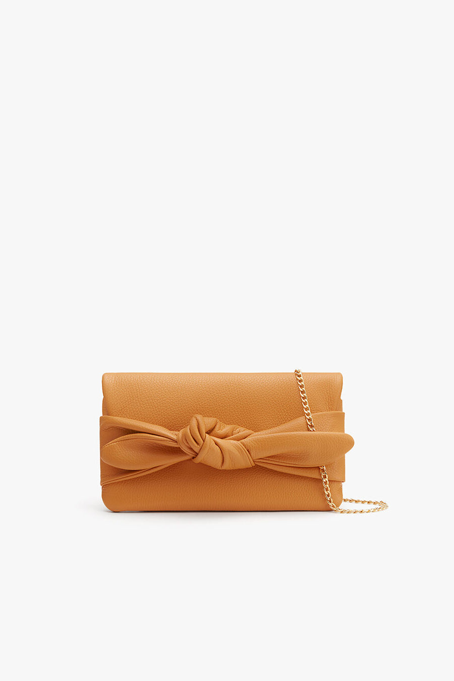 Bow Clutch Mango / One Size