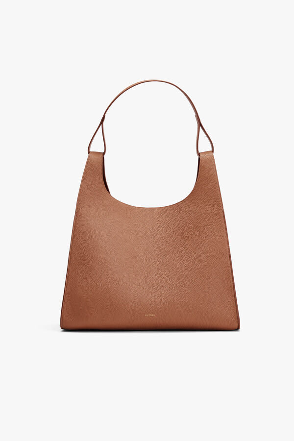Oversized Double Loop Bag Caramel / One Size