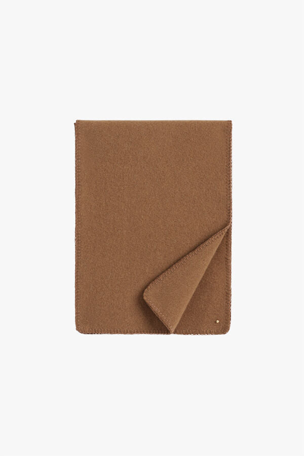 Wool Soft Scarf Camel / One Size