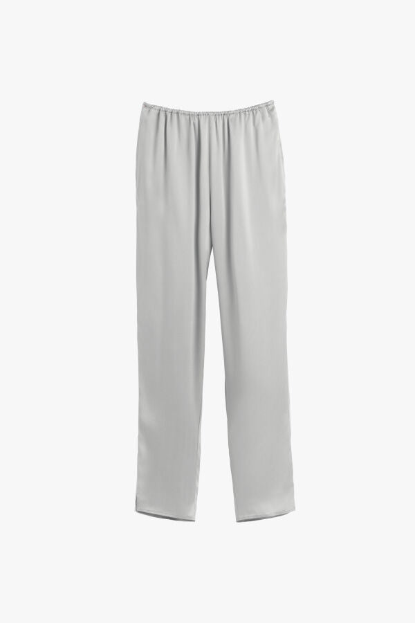 Washable Charmeuse Tapered Pant Sage / Small