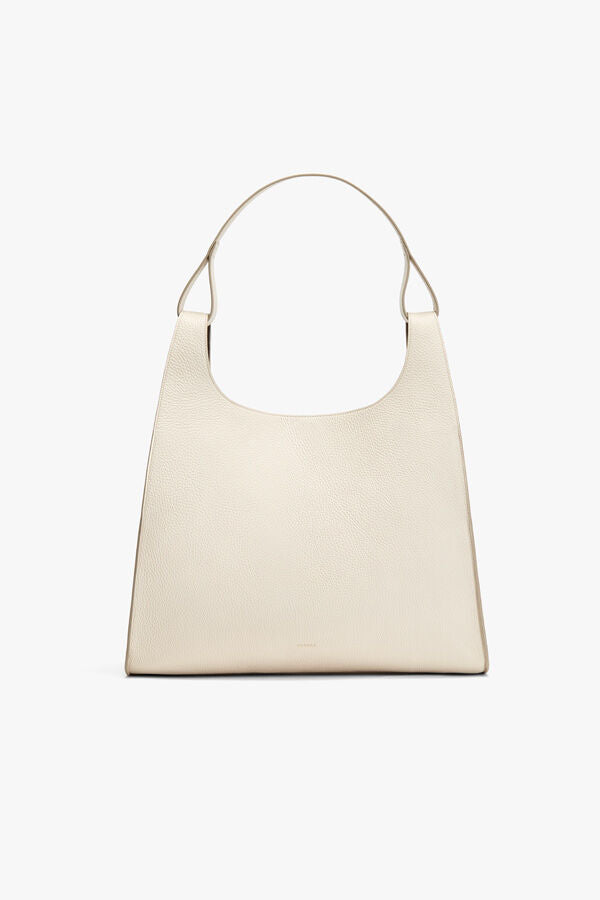Oversized Double Loop Bag Ecru / One Size
