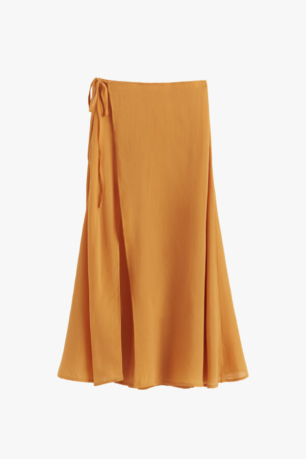 Wrap Maxi Cover Up Mango / Extra Small