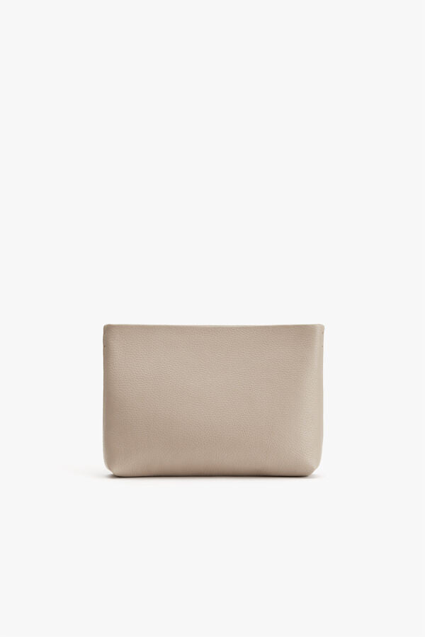 Small Zipper Pouch Stone / One Size