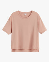 Short-sleeved T-shirt displayed against a plain background.