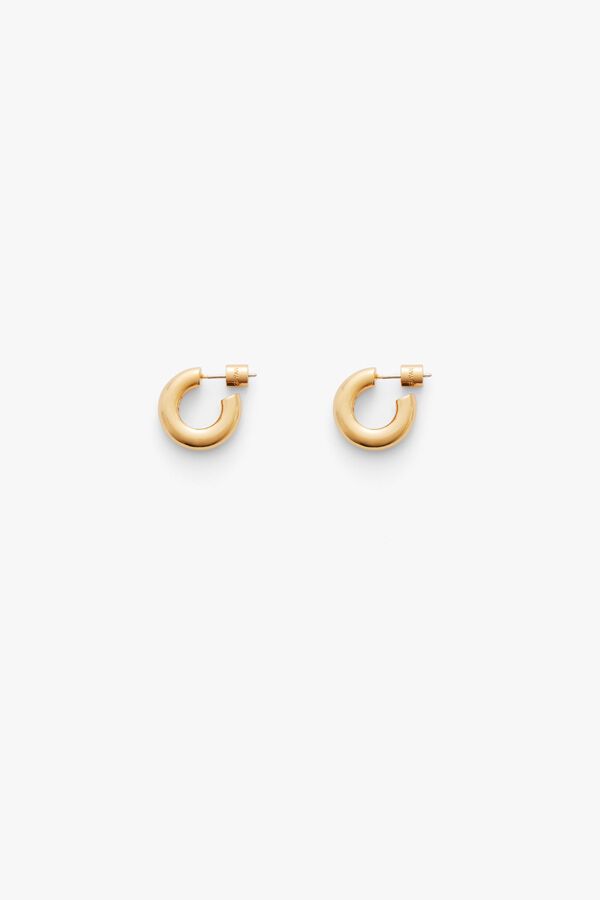 Mini Hoop Earrings Gold / One Size