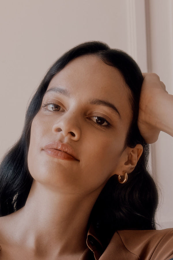 Mini Hoop Earrings Gold / One Size