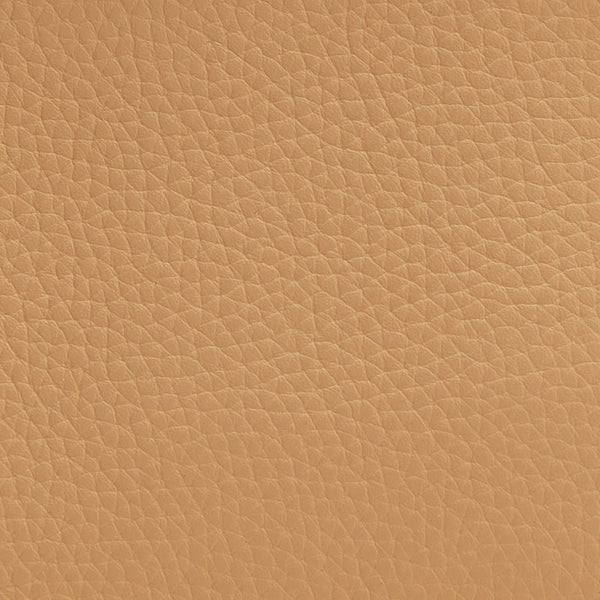 Close-up view of textured leather surface.