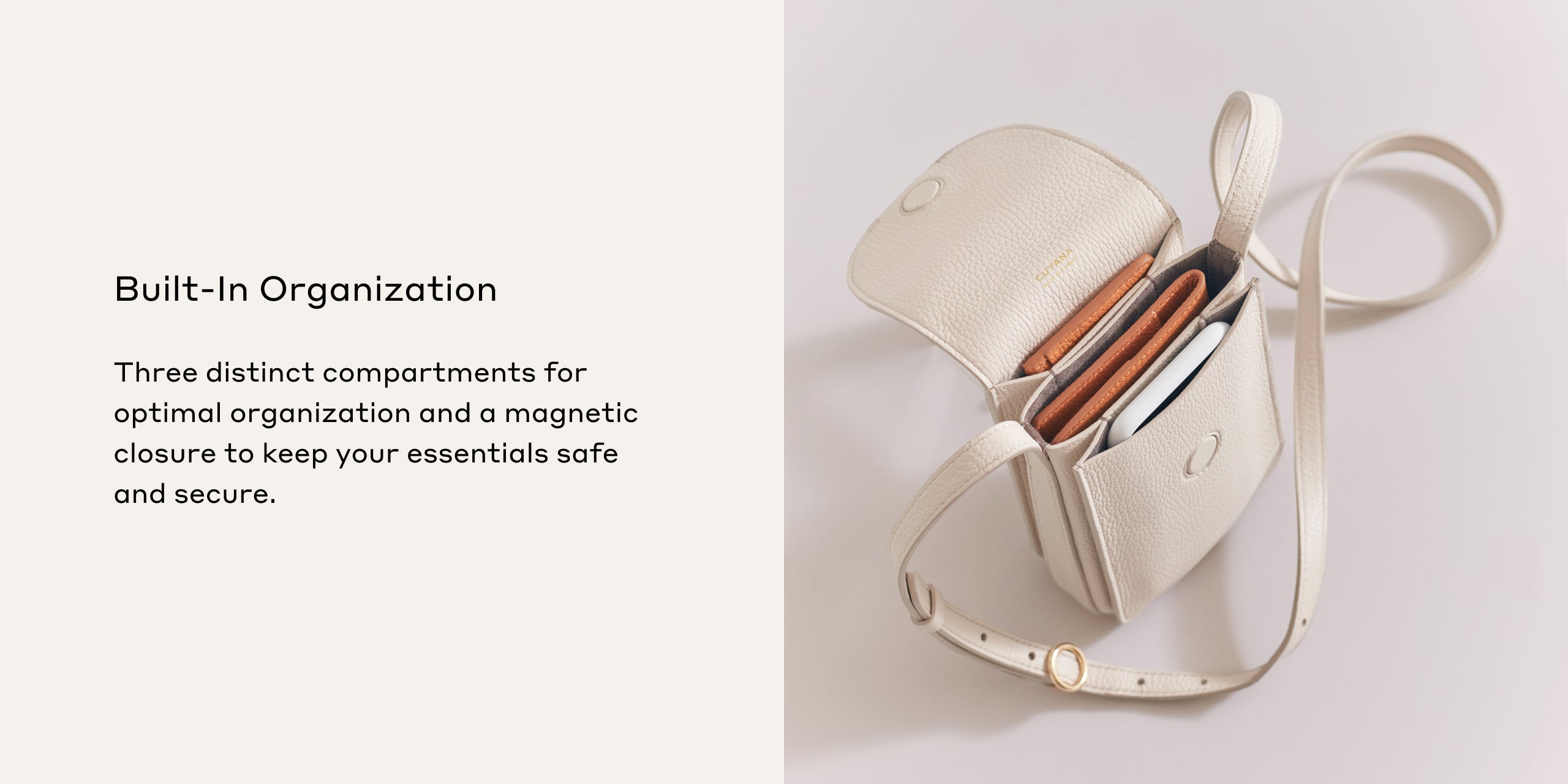The Concertina Phone Bag – Cuyana