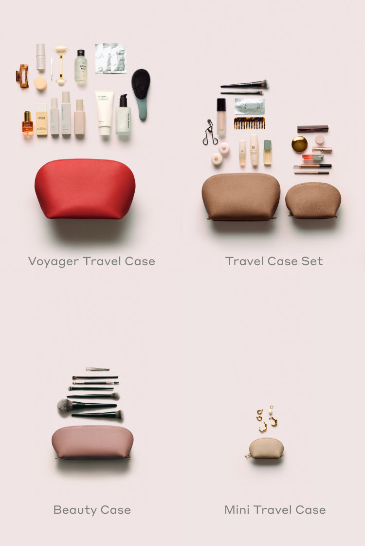 cuyana travel makeup bag Travel Case Set – Cuyana
