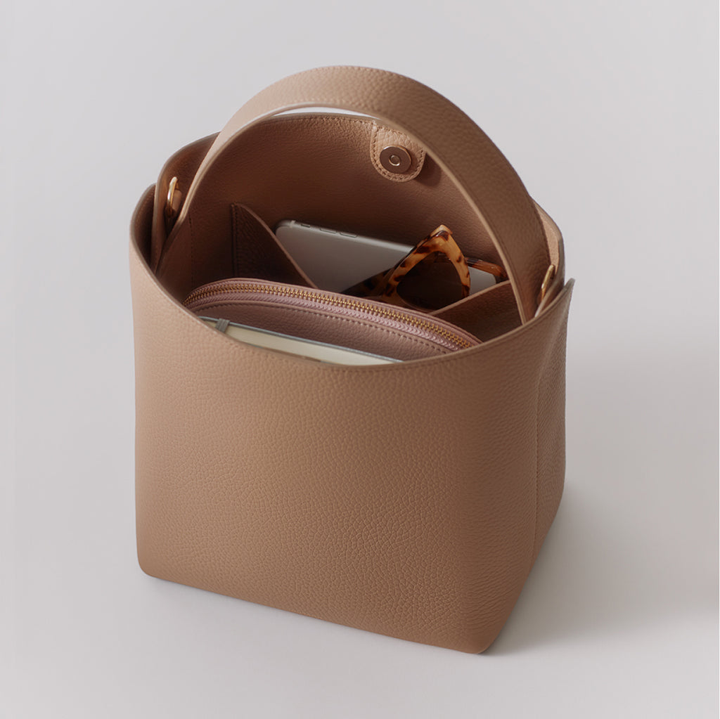 Tin Marin Brand Yaya Leather Bucket Bag
