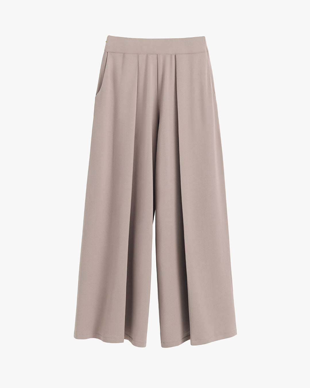 ◆ ◆Knits French Terry Wide Leg ニット パンツ Organic Cotton French Terry Wide-Leg Pant | EILEEN FISHER