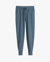 Jogger-style pants with drawstring waist and cuffed ankles.