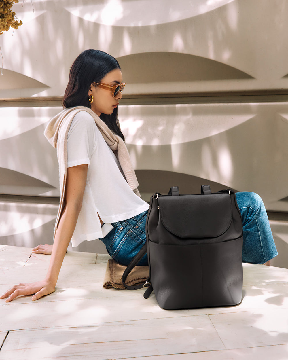 Designer Leather Backpacks - Large, Medium & Small