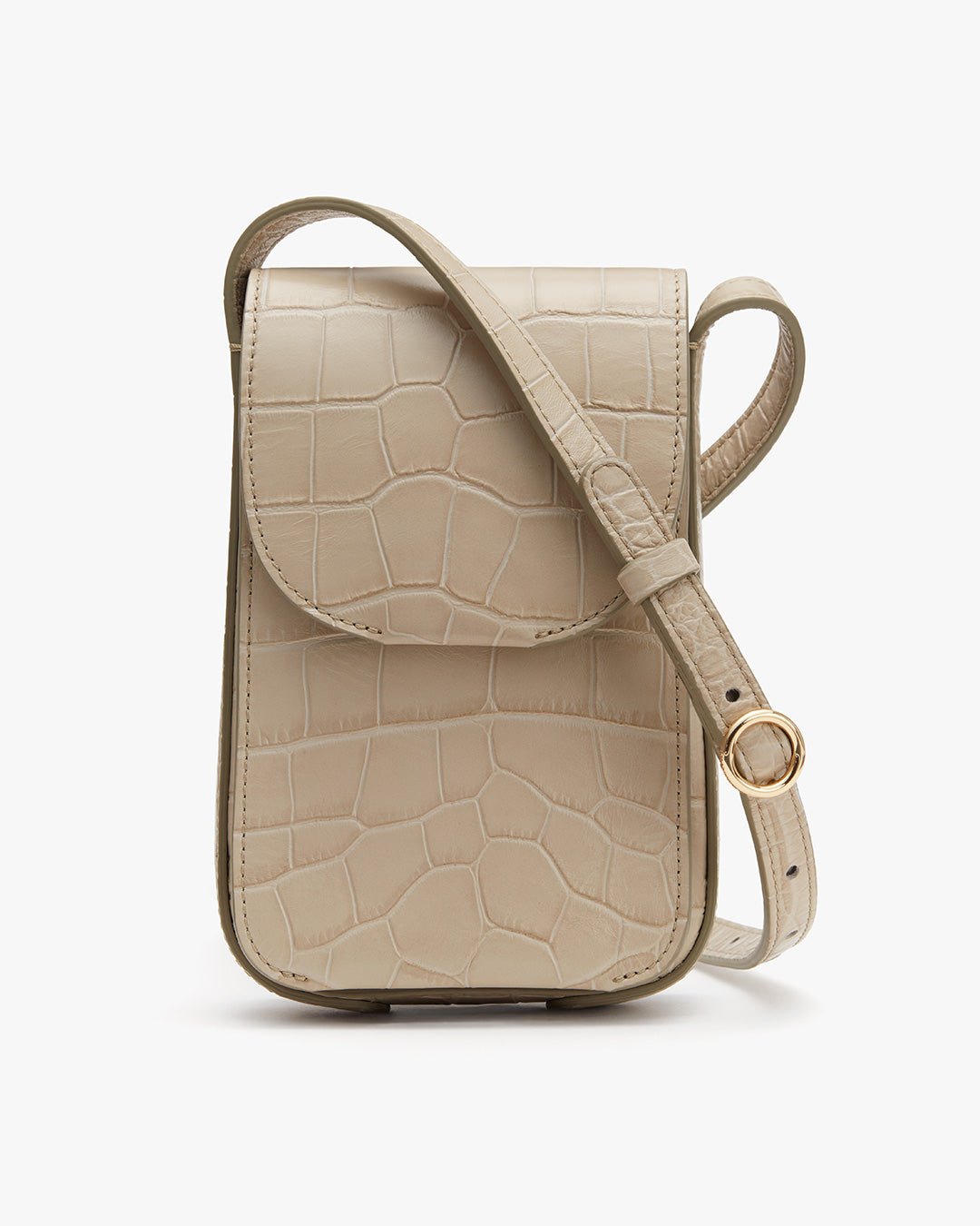 【CUYANA】Concertina Phone Bag (Croco) Concertina Phone Bag (Croco) – Cuyana