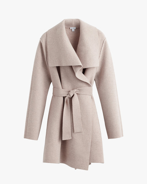 【OUNCE】 cashmere half handmade coat OUNCE】 cashmere half handmade coat ounce / cashmere half