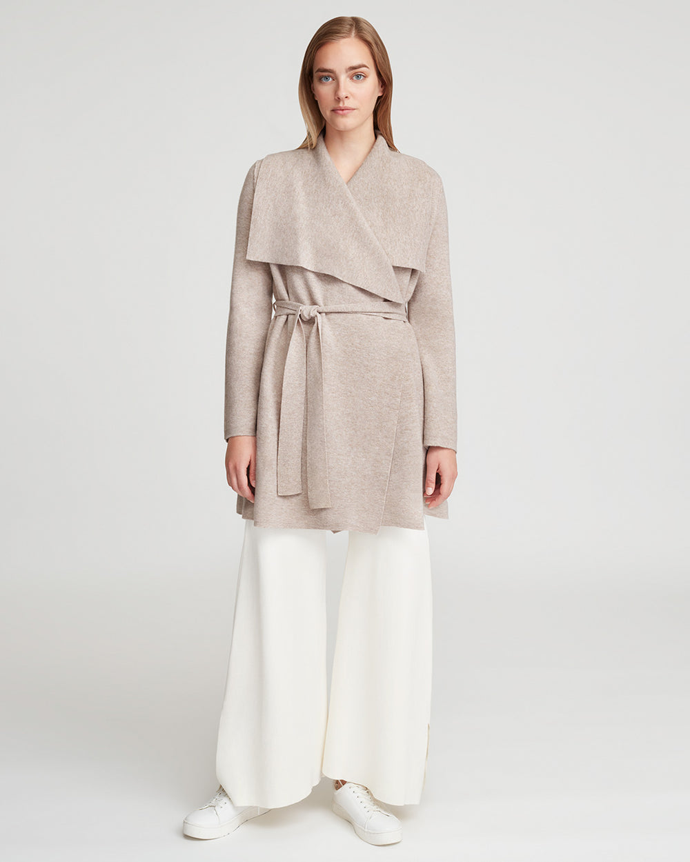 Wool Cashmere Sweater Coat – Cuyana