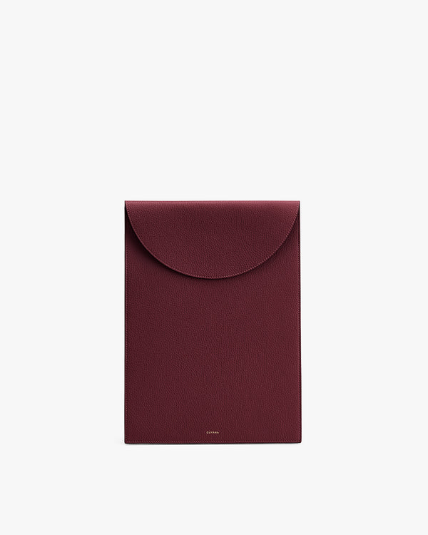 Convertible Leather Laptop Sleeve 13-14-inch