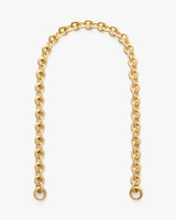 Chain strap with round links.
