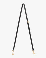 Adjustable strap with metal clasps at each end.