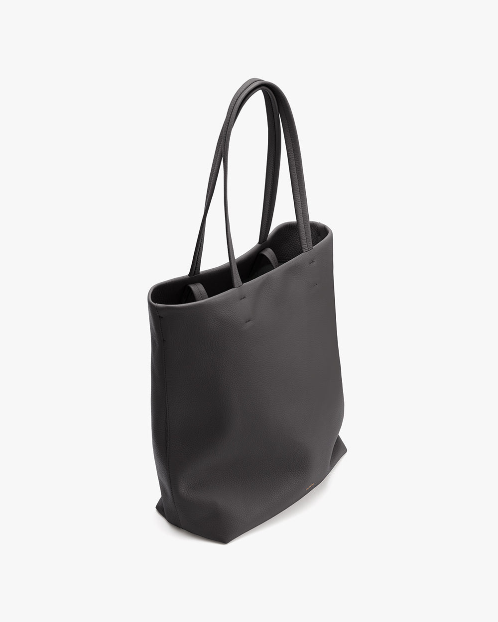 A tote bag with two handles shown on a plain background.