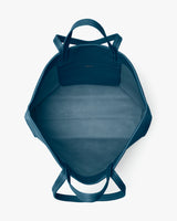 Open tote bag with two handles and inner pocket.