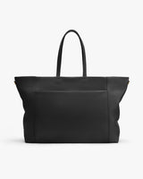 Large travel bag with two handles on white background.