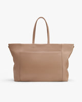 A large tote bag with two handles.