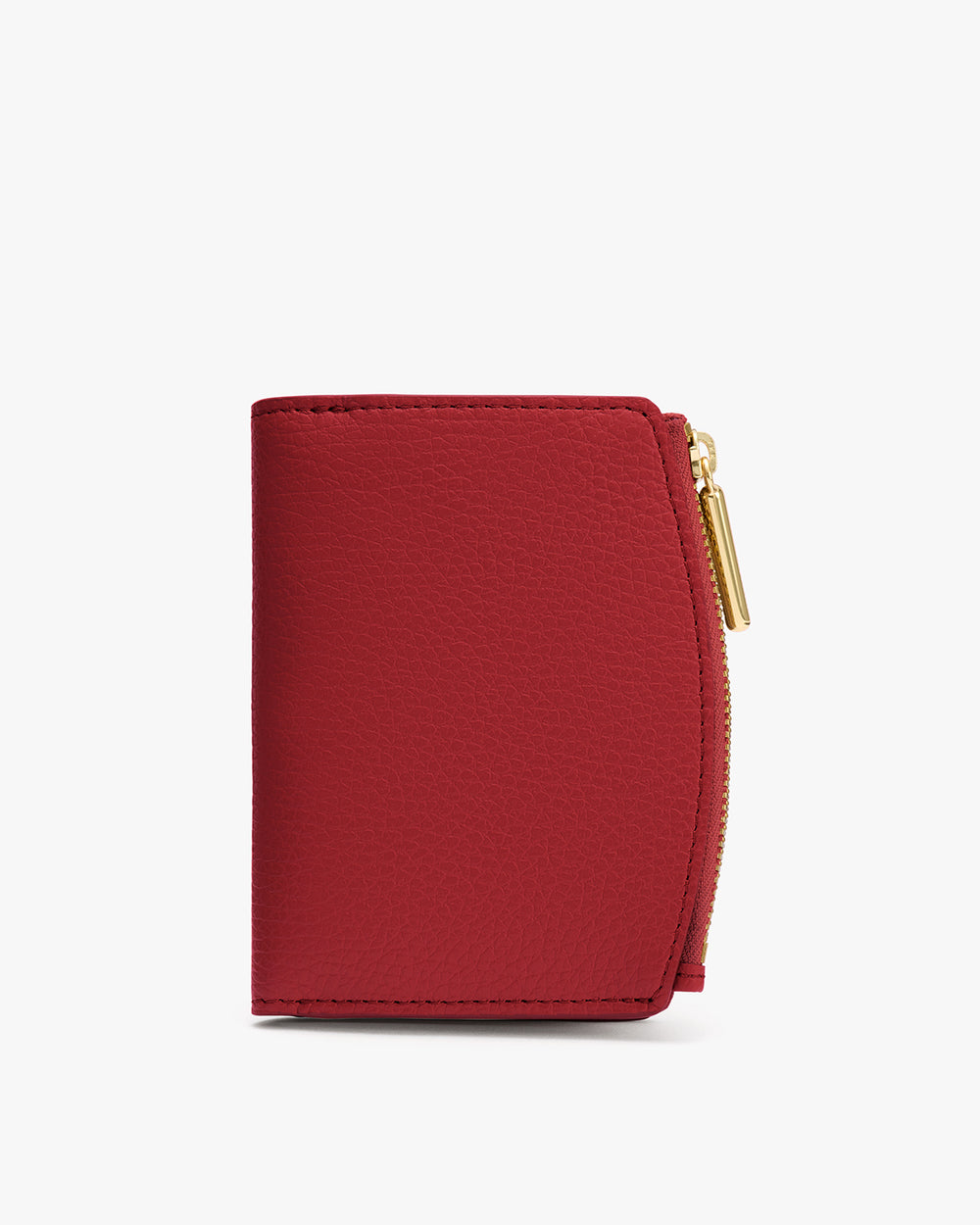 Small wallet with a zipper on right side.