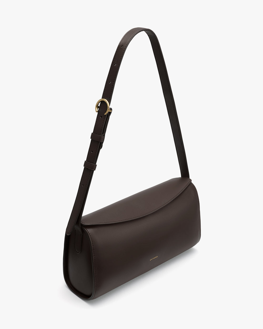 Shoulder bag with an adjustable strap and simple design.
