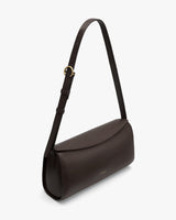 Shoulder bag with an adjustable strap and simple design.