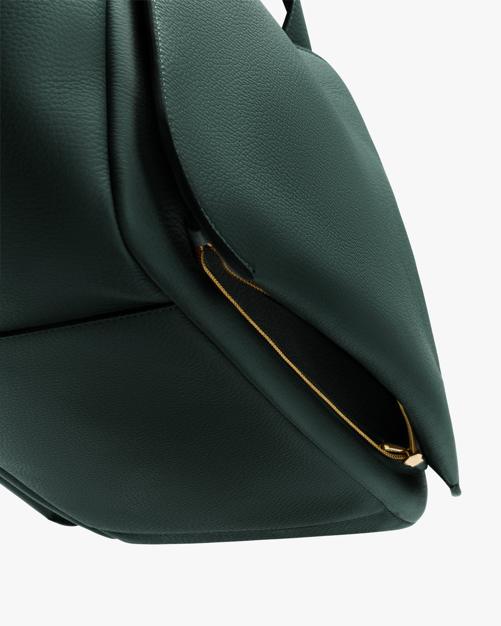 Close-up of a travel bag with a visible zipper detail.