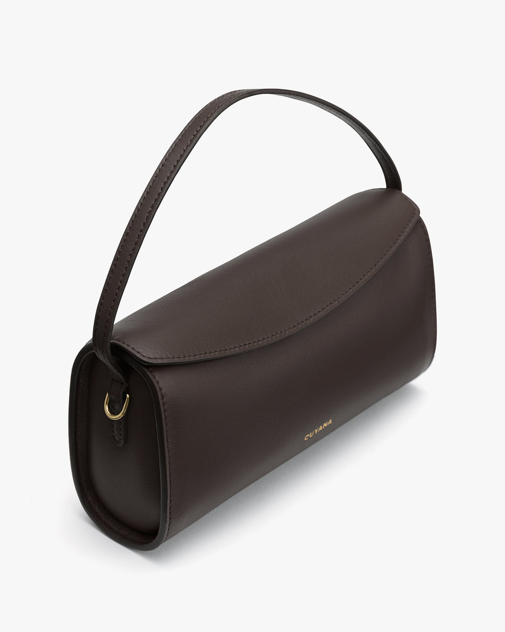 Handbag with a simple design and a single strap