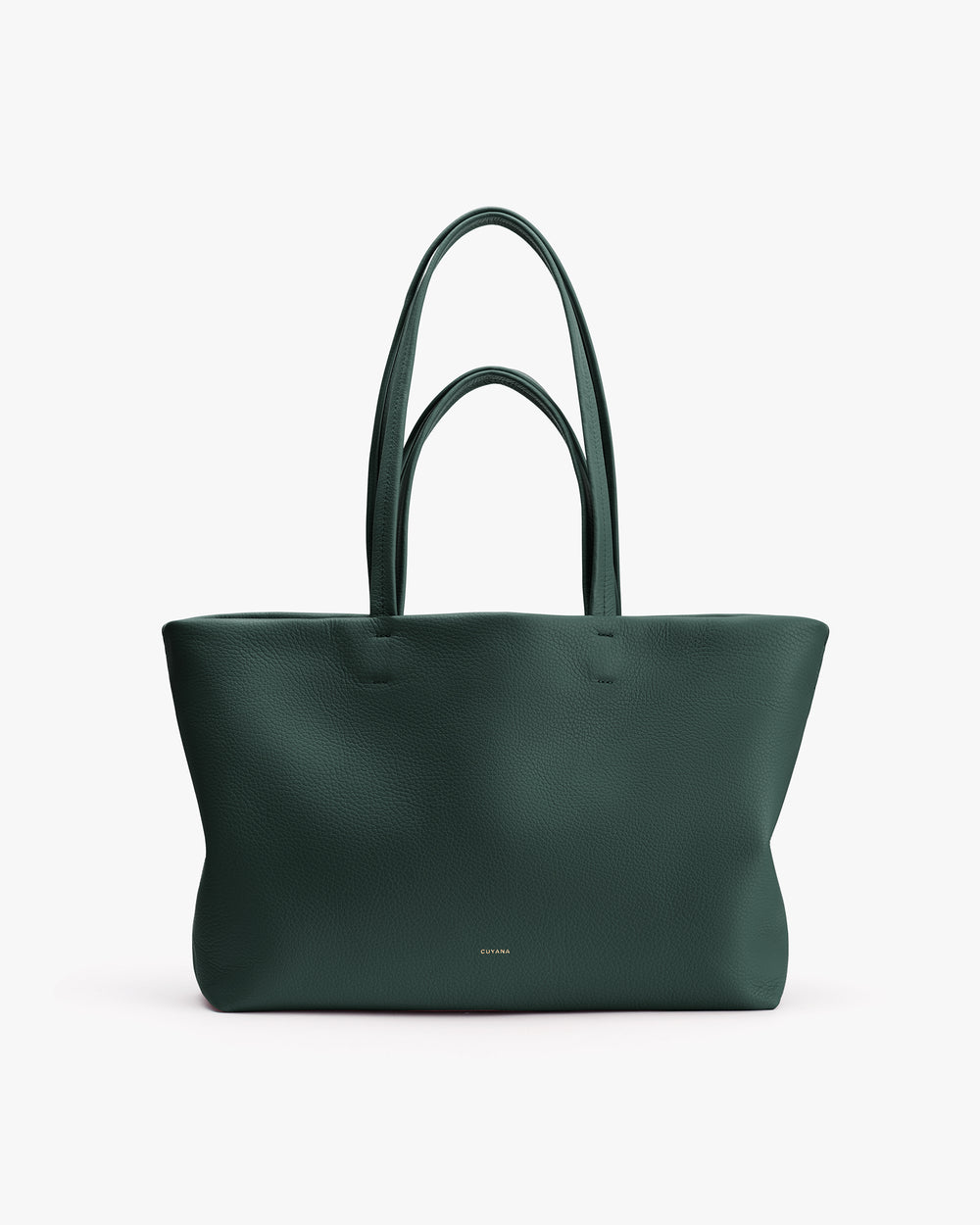 Tote bag with double handles, plain surface.
