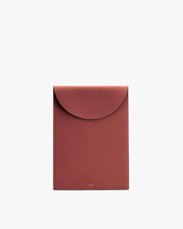 Convertible Leather Laptop Sleeve 13-14-inch