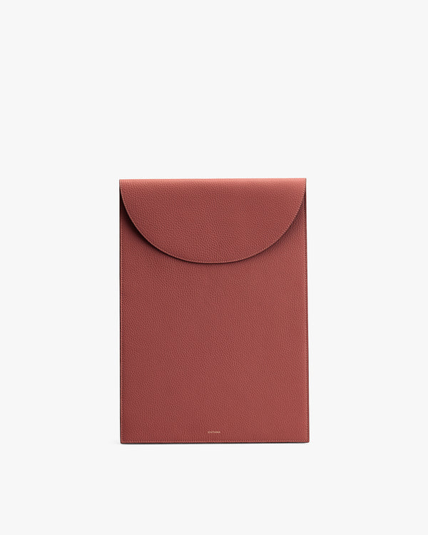 Convertible Leather Laptop Sleeve 15-16-inch