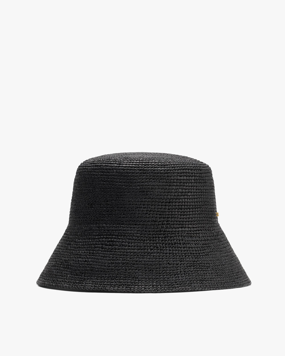 A woven bucket hat.