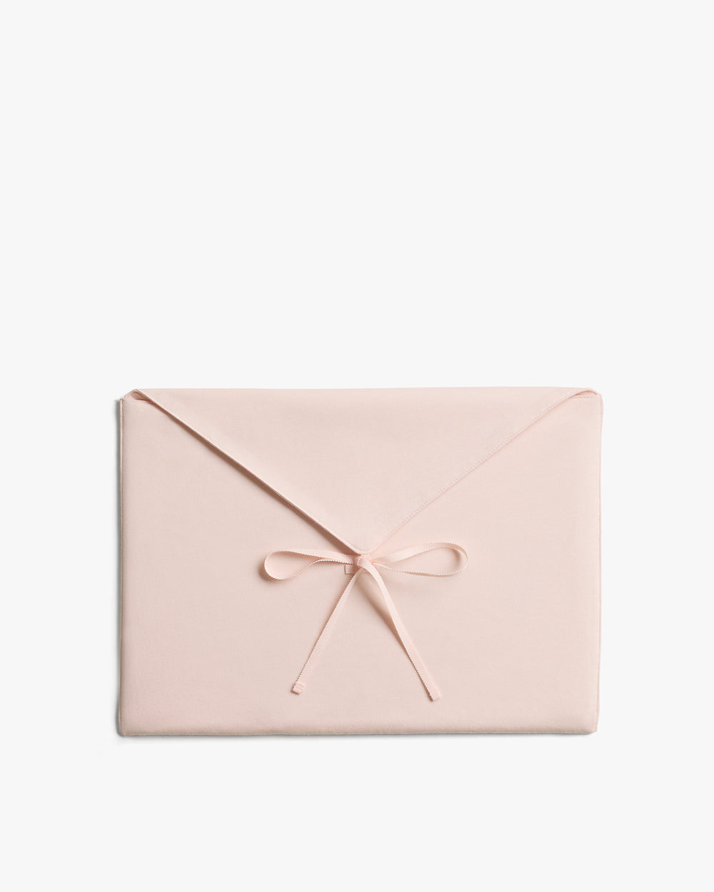 Rectangular envelope with bow on flap.