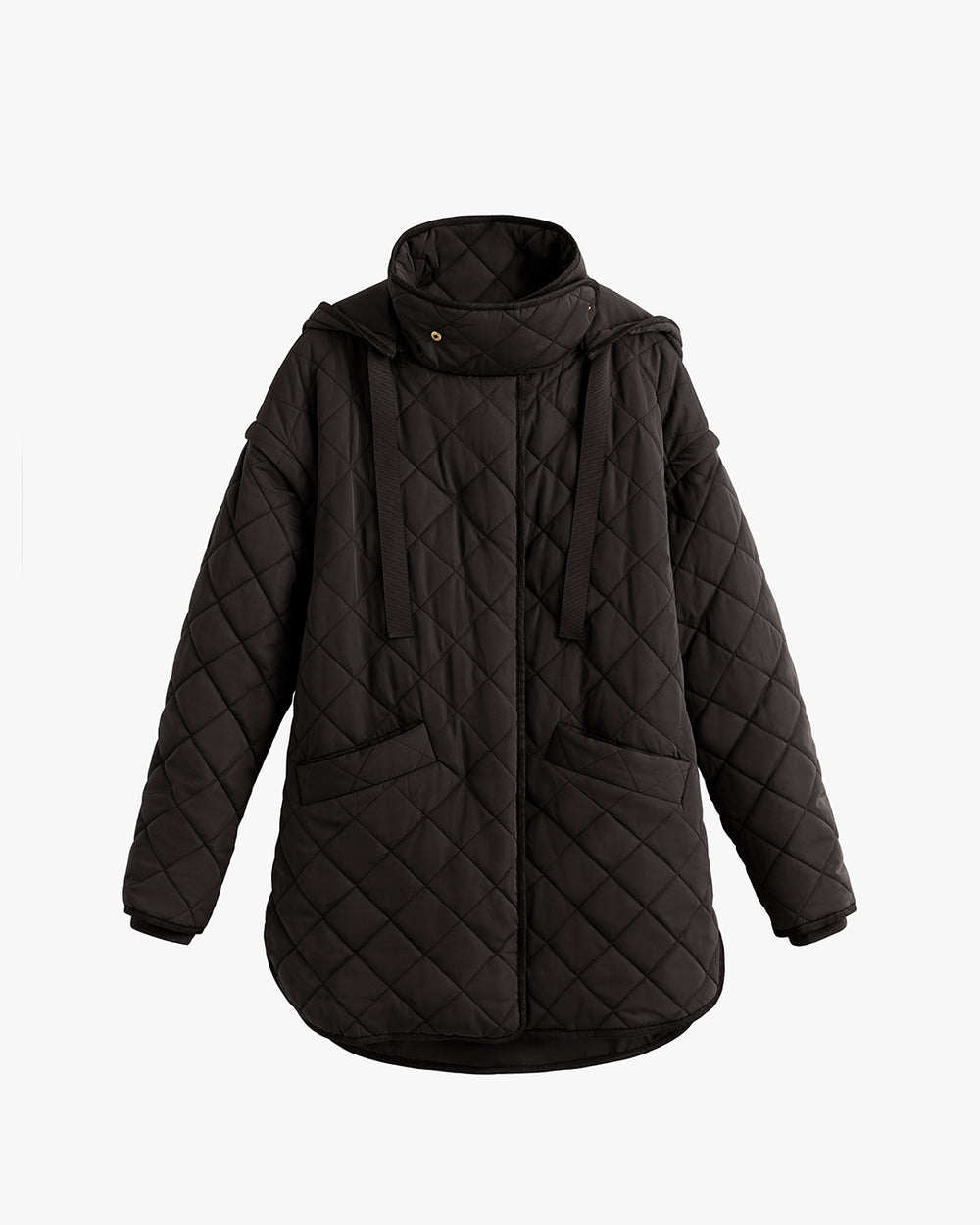 Tek Gear Warm Tek Puffer Jacket Mens Large Long Sleeve Black Full