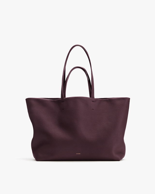 A large tote bag with two handles.
