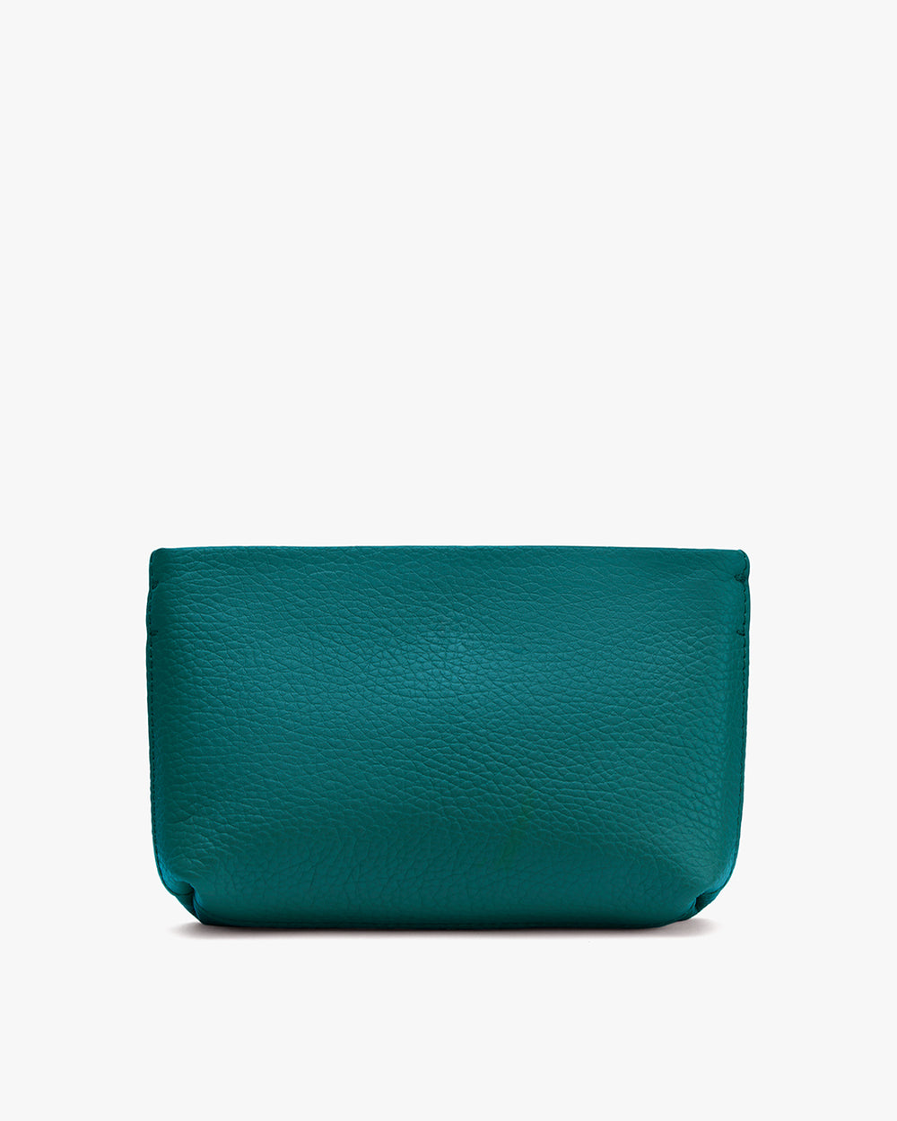 Small pouch with a simple textured surface against a plain background.