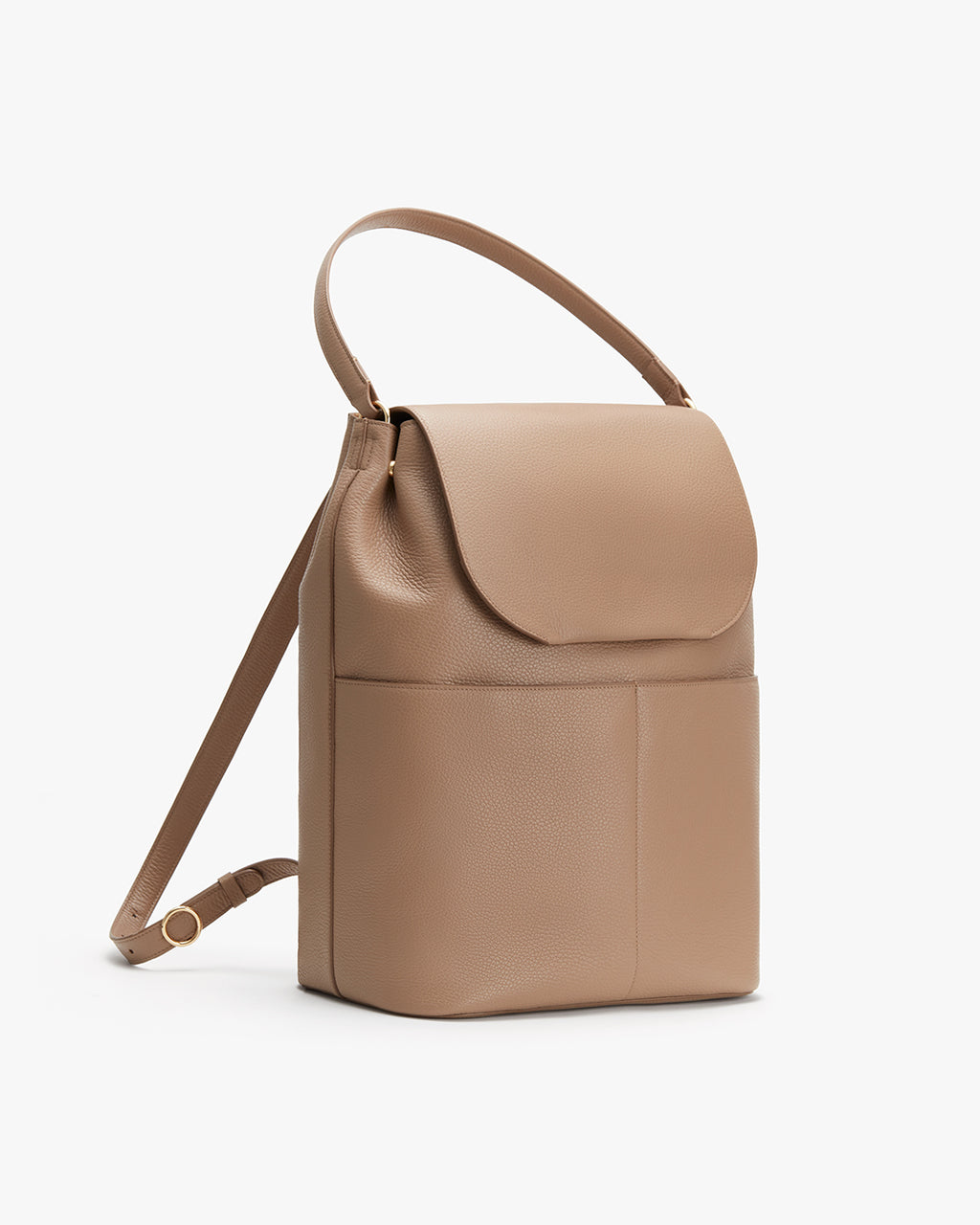 Cuyana large shop leather backpack review