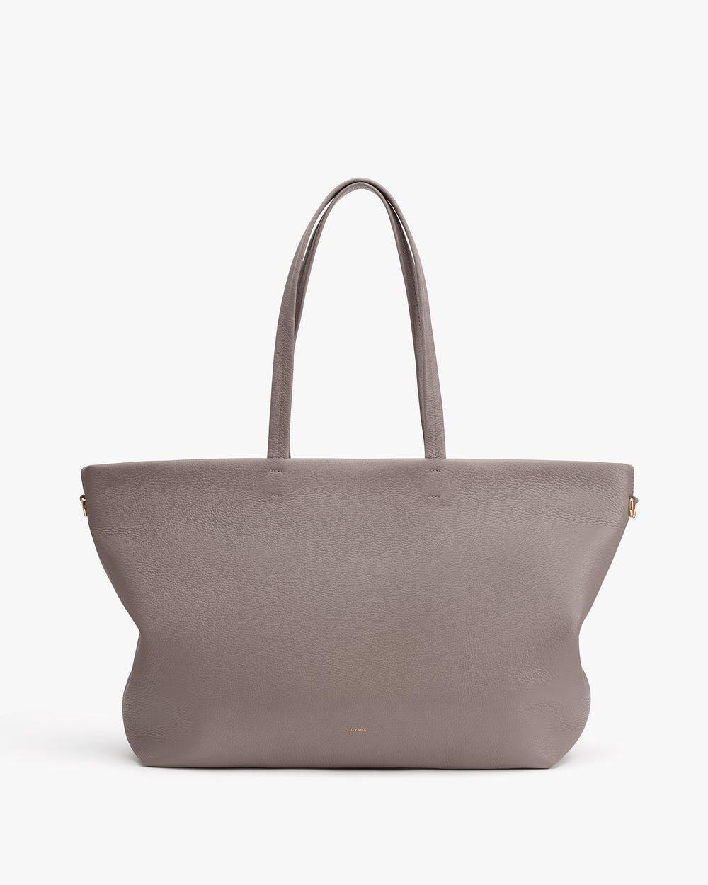Large tote bag with two handles.