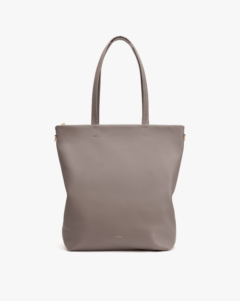 Tote bag with long handles and simple design.