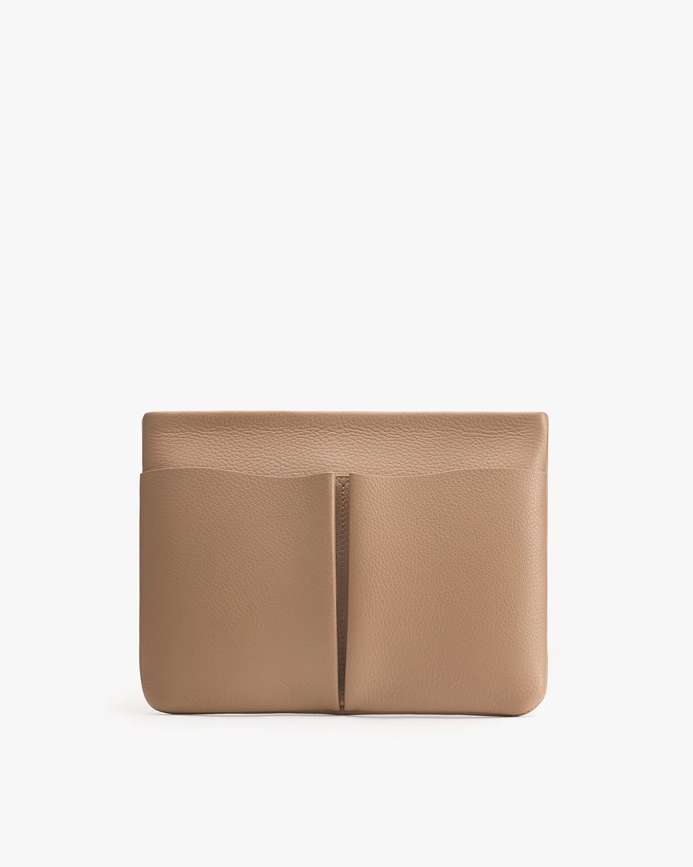 Rectangular tablet sleeve with a front pocket.
