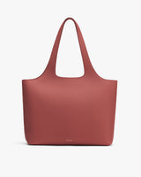 Large tote bag with two handles.